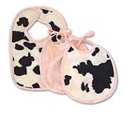 Baby bibs in Cow